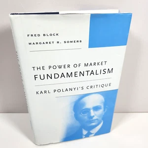 Power Market Fundamentalism Polanyis Critique HC DJ Economics Political Science - Picture 1 of 14