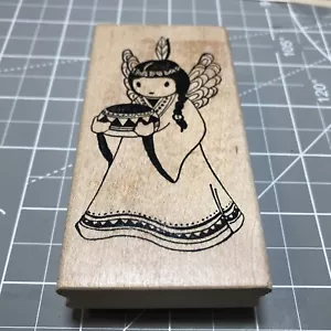 Sello de goma Navajo Angel del suroeste de Nuevo México - Imagen 1 de 7