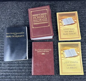 Book Lot Catholic Christian Religious El Conocimiento La Biblia Holy Scriptures - Picture 1 of 17