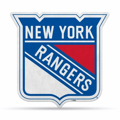 New York Rangers 18"x18" Logo Felt Pennant [NEW] NHL Sign Banner Wall Cave Cover