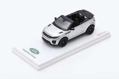 True Scale 1:43 RANGE ROVER EVOQUE CONVERTIBLE INDUS SILVER - TSM430156 - Image 1 of 3