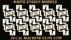 White Ensign WE-PE35049 1/350 Cal.50 Browning M2 MG Photo Etches - Picture 1 of 1