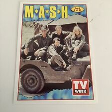TV Week 1995 Television Series Card - #8 MASH.  E