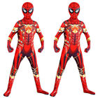 Jungen Avengers Iron Spiderman Superheld Cosplay Kostüm Halloween Overall