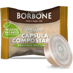300 Kaffeekapseln Bourbon Don Carlo Gold kompatibel kompostierbar A Modo Mio - Bild 1 von 5