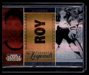 PATRICK ROY - NHL HOF - 2007 DONRUSS AMERICANA -Foil # /500 - Picture 1 of 2