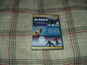 Born To Be Wild + Alaska + Amazing Panda Adventure DVD BRAND NEW RARE OOP - Picture 1 of 1