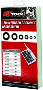 Pk Tool RG2833 Metric Round Rubber Grommet Kit With Hole 180pc - Picture 1 of 4