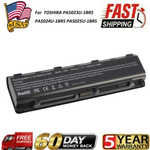 58Wh PA5024U-1BRS Battery For Toshiba Satellite C850 PABAS260 PA5023U-1BRS - Picture 1 of 8