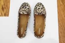 vionic ashby loafer leopard