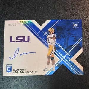 2017 Elite Draft Picks Jamal Adams Die-Cut Blue /25 RC Auto - Picture 1 of 11