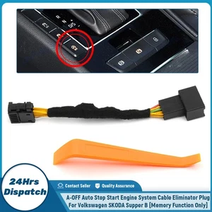 Car Start Stop Engine System Cable Disable Eliminator Plug For VW Skoda Supper B - Picture 1 of 9