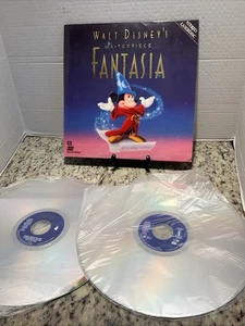 FANTASIA Walt Disney Masterpiece (Laserdisc) 2-Disc Mickey Mouse GREAT FILM! - Picture 1 of 5