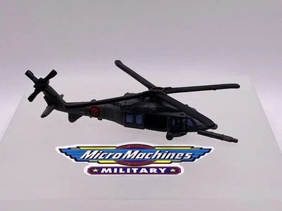 Micro Machines Military UH-60 Blackhawk Helicopter Galoob LGTI RARE - Image 1 of 3