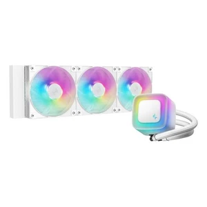 DeepCool LE360 WH V2 All-in-One Flüssigkeitskühler Prozessor 12 cm Weiß - Bild 1 von 4