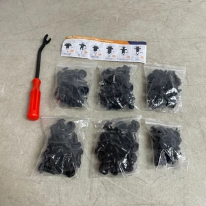 GOOACC 120PCS Car Retainer Clips Kit Push Pin Rivet Trim Remover Tool 6.3 10mm - Bild 1 von 3
