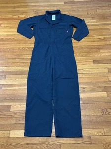 Overall Utility Navy Blau 46L Military Jumpsuit FR Workwear Mechaniker Overall - Bild 1 von 6