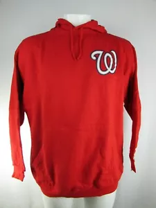 Washington Nationals MLB Majestic Men's Big & Tall Pullover Sweatshirt - Picture 1 of 5