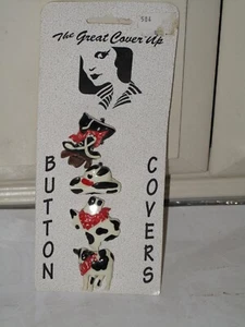 NEU.  Dekorative Knopfbezüge mit Country Cowboy-Motiv. lot 4 - Bild 1 von 1