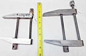 Parallel Clamps, Lot of (2) Heavy Duty Machinist's Parallel Clamps, Starrett - Picture 1 of 2