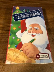 The Night Before Christmas VHS VCR Video Tape Used Animation - Picture 1 of 6