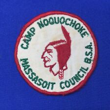 Boy Scout Camp Noquochoke Massasoit Council BSA Patch 245B1