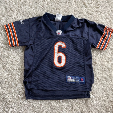 Chicago Bears Jersey YOUTH 4T Blue Reebok Jay Cutler NFL Football Toddler Cover