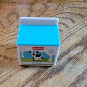Fisher Price Food CARTONE LATTE divertente con cibo finta gioco cibo - Foto 1 di 3