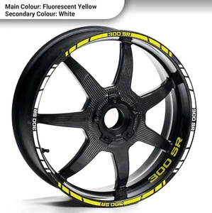 Cfmoto 300 Sr Felge Kit Aufkleber – Hochwertig Maßgefertigt Rad Streifen - Bild 1 von 23