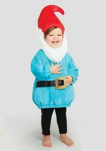 Hyde and Eek! Boutique Soft Plush Gnome Pullover Infant Costume - Image 1 of 1