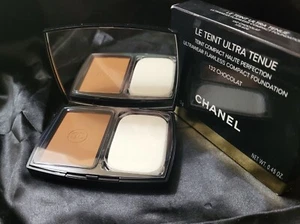 Chanel Le Teint Ultra Tenue Ultrawear Flawless Compact Foundation 132 Choco NIB - Picture 1 of 6