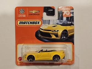 Matchbox 2016 Chevy Camaro Cabrio 70. Jahr Sonderedition gelb sammeln - Bild 1 von 6