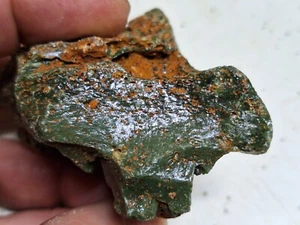 Vidrio de escoria Michigan raro vidrio de horno de 150 años de refinería de hierro - Imagen 1 de 7