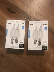 Feit Electric 40 W LED CA10 CFT/950CA/HDRP/2 (4-PACK) - Picture 1 of 3