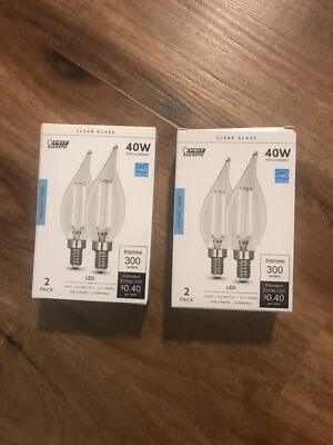 Feit Electric 40 W LED CA10 CFT/950CA/HDRP/2 (4-PACK)  - Image 1 of 3