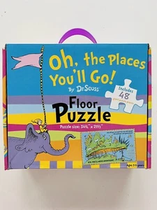 Dr. Seuss Oh, The Places You'll Go 48 piece Giant Floor Puzzle Complete - Picture 1 of 2