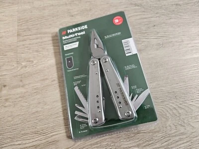 PARKSIDE Multifunktionswerkzeug mit Tasche Multitool Zange - 13 Funktionen - Bild 1 von 4