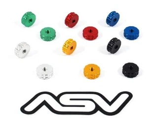 THUMB WHEEL ROLLER ADJUSTERS PAIR FOR ASV C5 F3 BRAKE & CLUTCH LEVERS - Picture 1 of 1