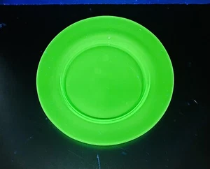 Antique (1920’s) Steuben Pomona 8.5” Uranium Glass Plate (1). - Picture 1 of 8