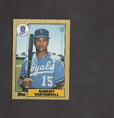 1987 Topps Traded #120T DANNY TARTABULL - Image 1 of 2