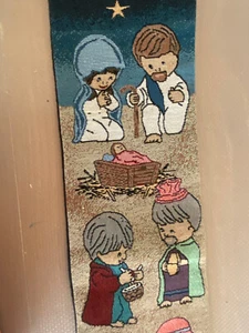 Tapiz de pared para belén Navidad colgante - APROX. "33"" de largo" - Imagen 1 de 6