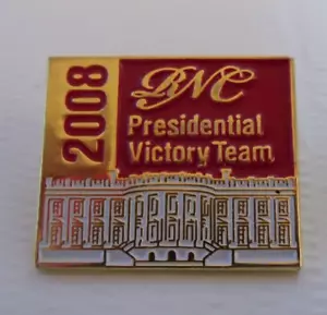 2008 Comité Nacional Republicano RNC Equipo de Victoria Presidencial Alfiler Solapa Bush - Imagen 1 de 3