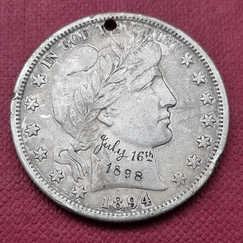 1894 S Barber Half Dollar 50c Better Grade XF Details #50895 Cover