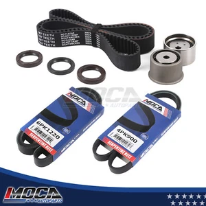 Timing Belt Serpentine Belt Alt-AC-Power Steering for Mitsubishi Eclipse 3.0L - Picture 1 of 6