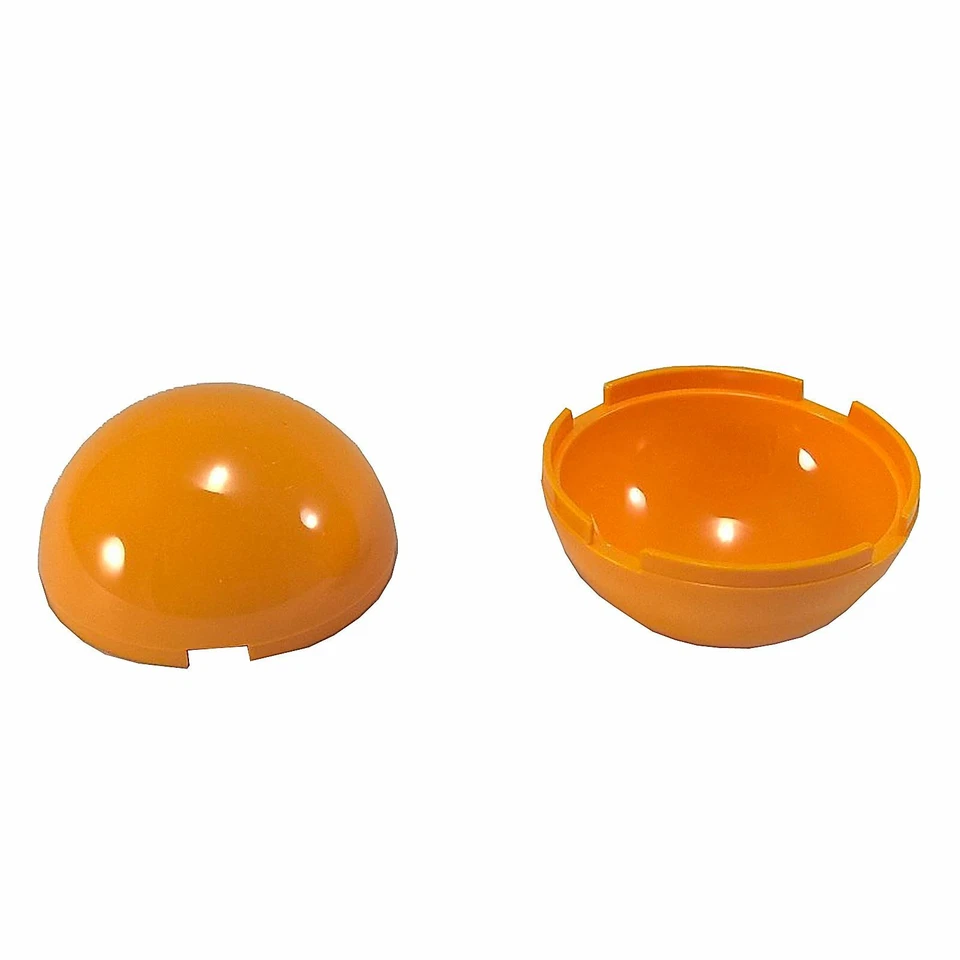 2 NEUE LEGO Cylinder Hemisphere 4 x 4 Helles Licht Orange - Bild 1 von 1