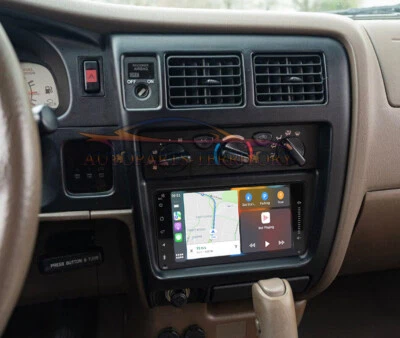 Radio estéreo GPS para automóvil 4+64 GB Carplay Android 13 para Toyota Tacoma 1998-2004 Foto 1 de 4
