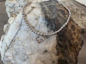 Brazalete Clogau Plata y Oro Rosa 9ct Árbol de la Vida Afinidad Cuentas 17.5-18cm - Imagen 1 de 13