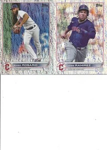 Foilboard 2022 Topps Factory Amed Rosario #239/390 #14 Cleveland Guardians LEER - Imagen 1 de 1