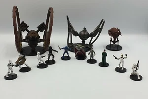 STAR WARS FORCE UNLEASHED : DARK TIMES MINIATURES FIGURES BY HASBRO - SET 4 - Picture 1 of 12