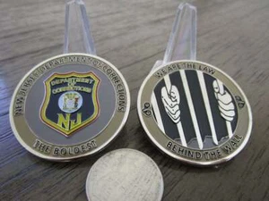 New Jersey Department of Corrections NJ Challenge Coin - Picture 1 of 6